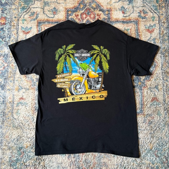 Harley Davidson Mexico Biker T-shirt Large - Picture 2 of 5